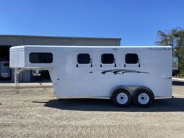 2027 3 horse Trails West 3 Horse Slant Load Gooseneck Trailer