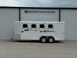 2027 4 horse Trails West 4 Horse Slant Load Bumper Pull Trailer