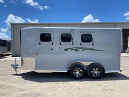 2027 3 horse Trails West 3 Horse Slant Load Bumper Pull Trailer