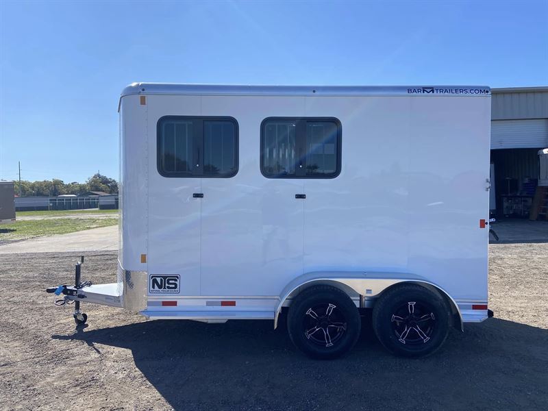 2025 Bar-M 2 Horse Bumper Pull Trailer