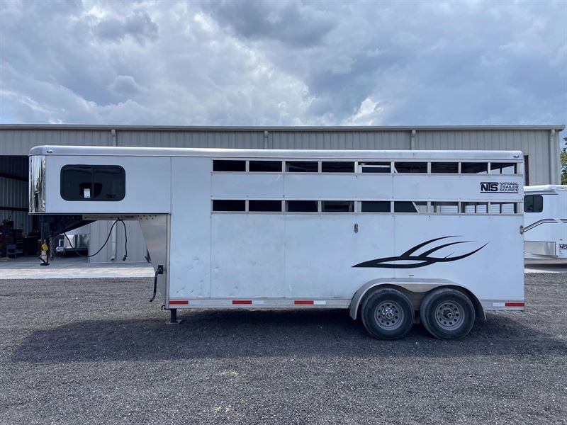 2023 Shadow 3 horse gooseneck trailer