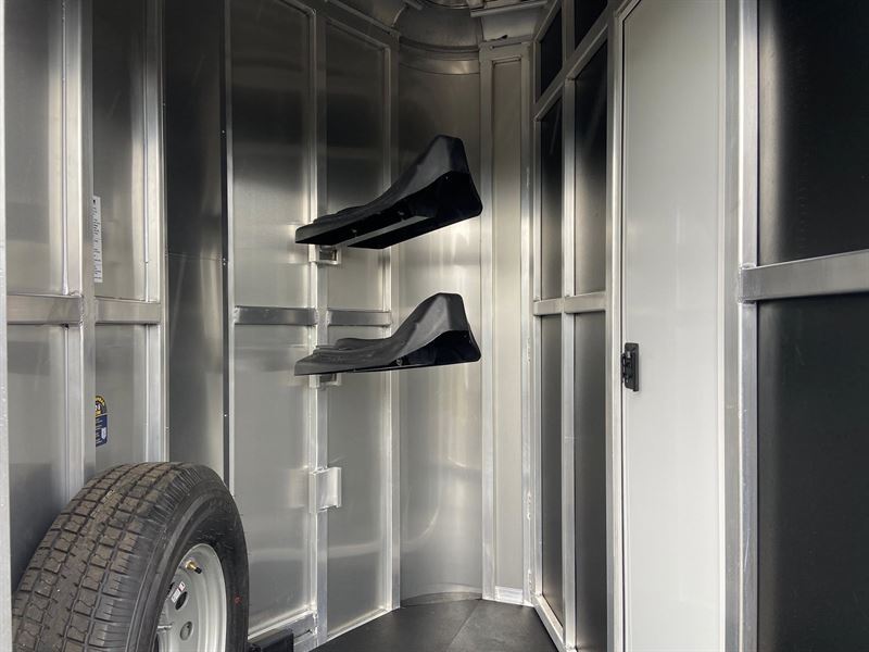 2026 Shadow 2 horse straight load bumper pull trailer