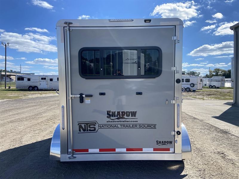 2026 Shadow 2 horse bumper pull trailer