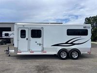 2025  horse Shadow 2+1 Horse Straight Load Bumper Pull Trailer