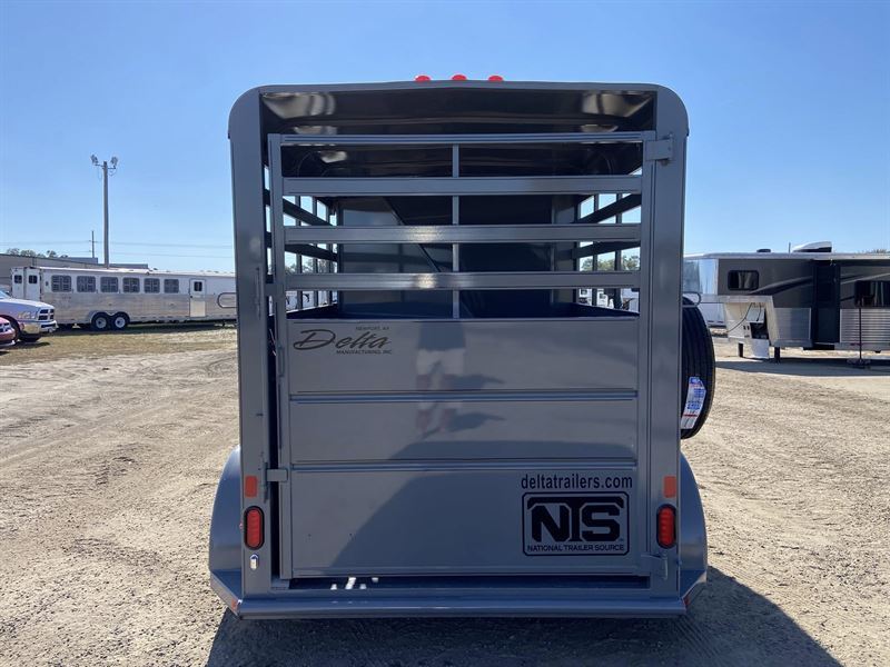 2026 Delta 2 horse bumper pull trailer