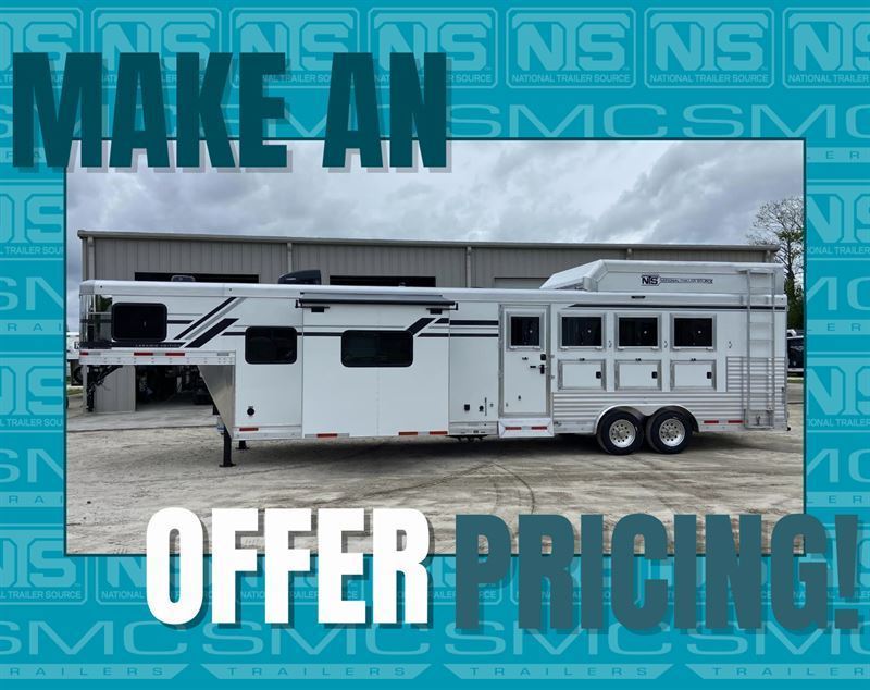 2025 SMC Laramie 4 Horse 13' Living Quarters