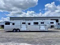 2022  horse 4-Star 9 Horse Straight Load Gooseneck Trailer