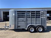 2026 2 horse Delta 2 Horse Bumper Pull Trailer