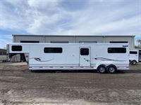 2026 4 horse Shadow 4 Horse Straight Load Gooseneck Trailer