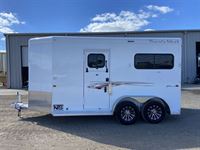 2026  horse Trails West 2 Horse Straight Load Bumper Pull Trailer