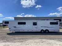 2026  horse Shadow 6 Horse Head To Head Gooseneck Trailer