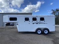 2026 3 horse Trails West 3 Horse Gooseneck Trailer