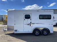 2026  horse Trails West 2 Horse Straight Load Bumper Pull Trailer