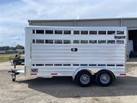 2026  horse Shadow 16' Livestock Bumper Pull Trailer