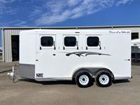 2026  horse Trails West 3 Horse Bumper Pull Trailer