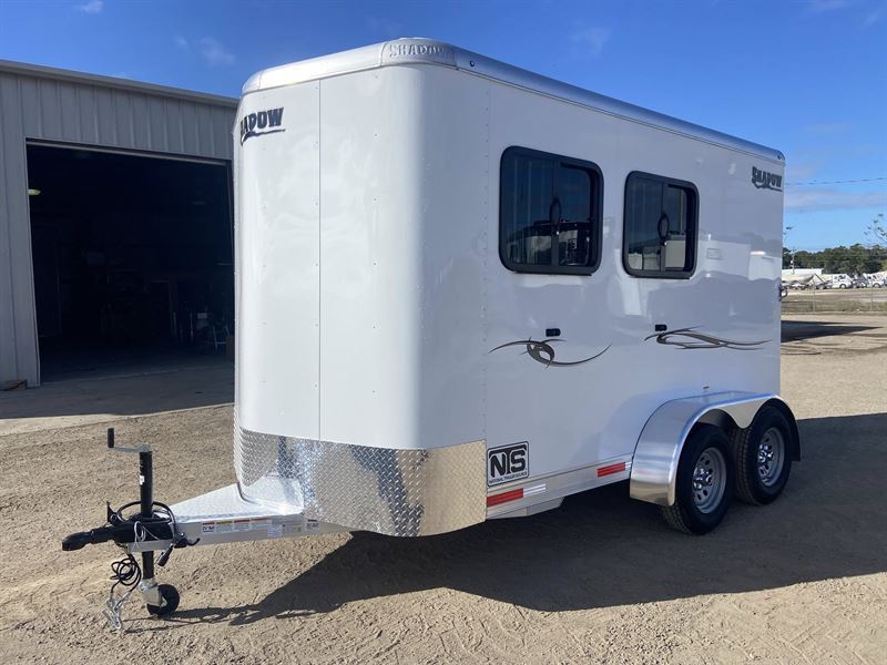 2026 Shadow 2 horse bumper pull trailer