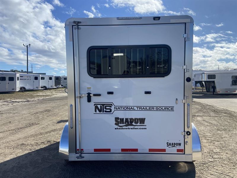 2026 Shadow 2 horse bumper pull trailer