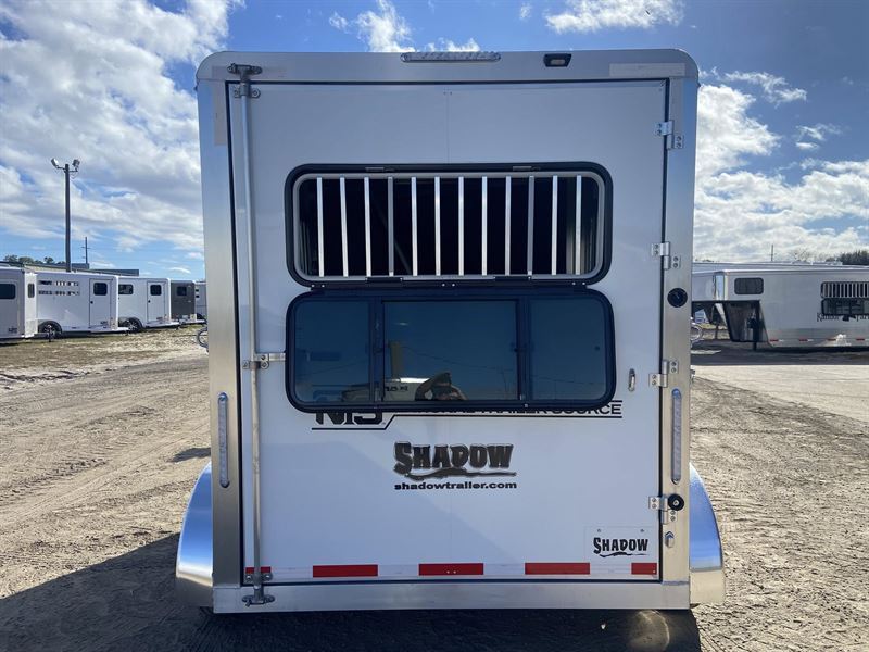 2026 Shadow 2 horse bumper pull trailer