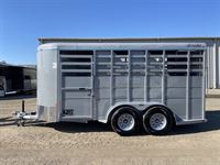 2026 3 horse Delta 3 Horse Bumper Pull Trailer