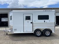 2025  horse Featherlite 2 Horse Straight Load Bumper Pull