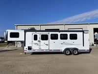 2026  horse Shadow 4 Horse Gooseneck Trailer with 5' Weekender
