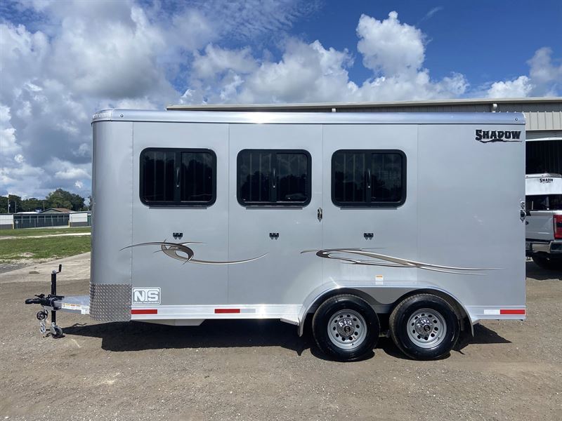 2026 Shadow 3 Horse Bumper Pull Trailer