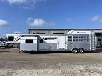 2024 Stock horse SMC Laramie 14' Livestock 15' Living Quarters