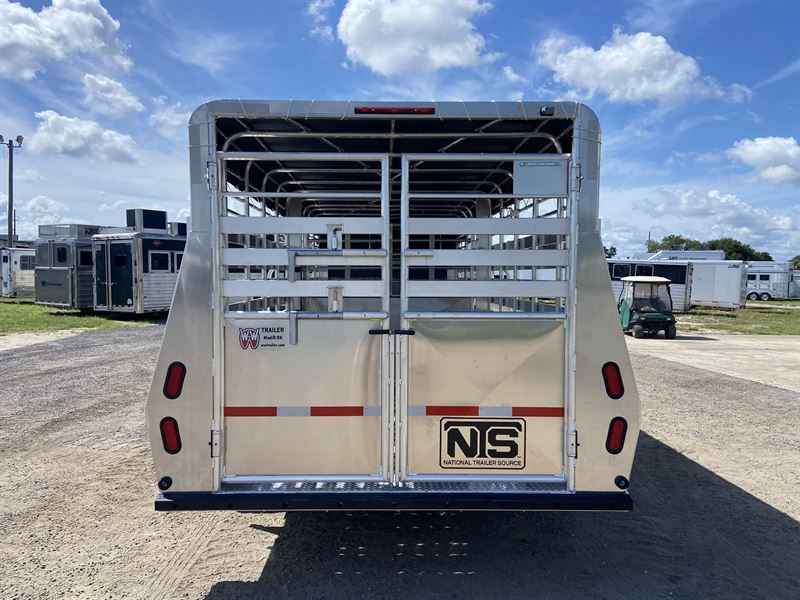 2026 W-W 24' livestock gooseneck trailer