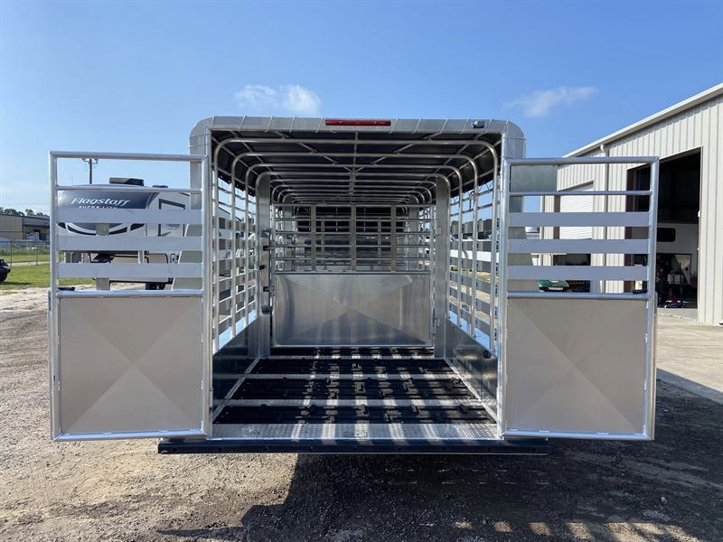 2026 W-W 24' livestock gooseneck trailer