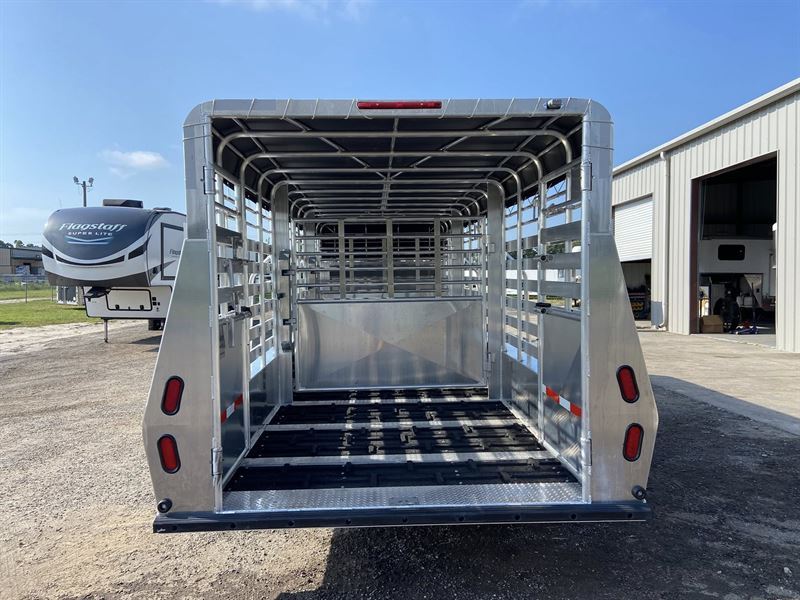 2026 W-W 24' livestock gooseneck trailer