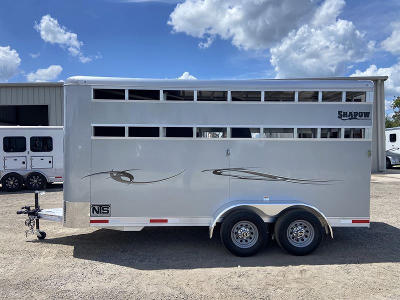 2026 Shadow 3 Horse Bumper Pull Trailer