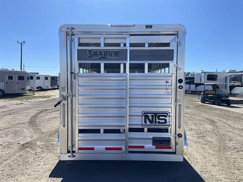 2026 Shadow 16' livestock bumper pull trailer