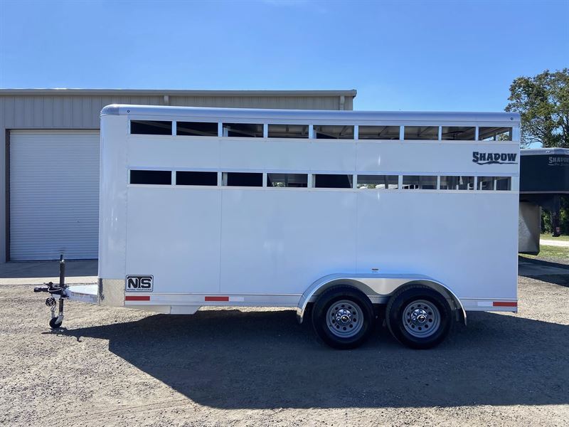 2026 Shadow 3 Horse Bumper Pull Trailer