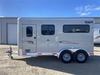 2026 2 horse Shadow 2 Horse Straight Load Bumper Pull Trailer