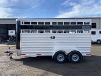 2026 Stock horse Shadow 16' Livestock Bumper Pull Trailer