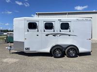 2026  horse Trails West 3 Horse Bumper Pull Trailer