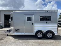 2024  horse Featherlite 2 Horse Straight Load Bumper Pull Trailer