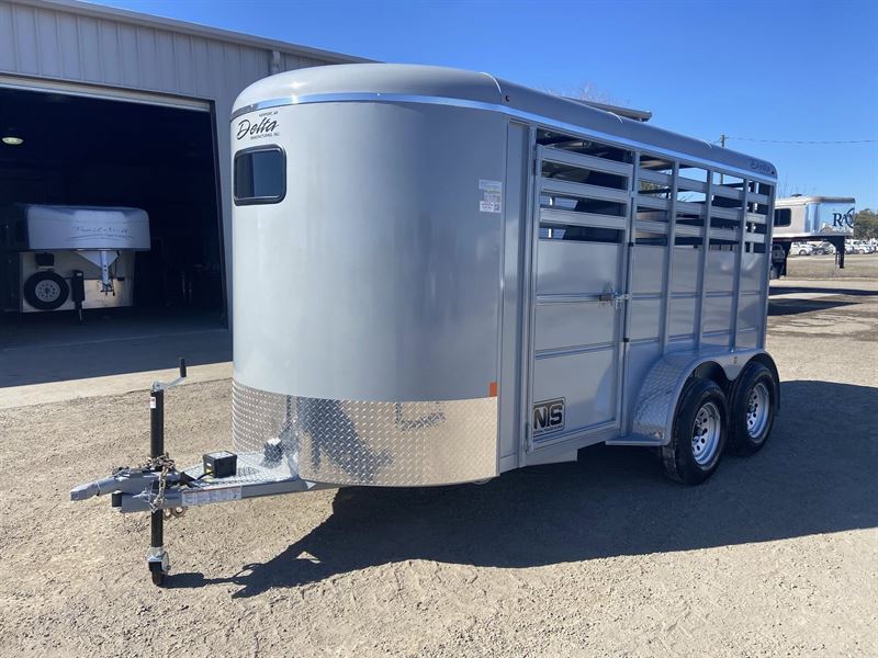 2026 Delta 2 horse bumper pull trailer