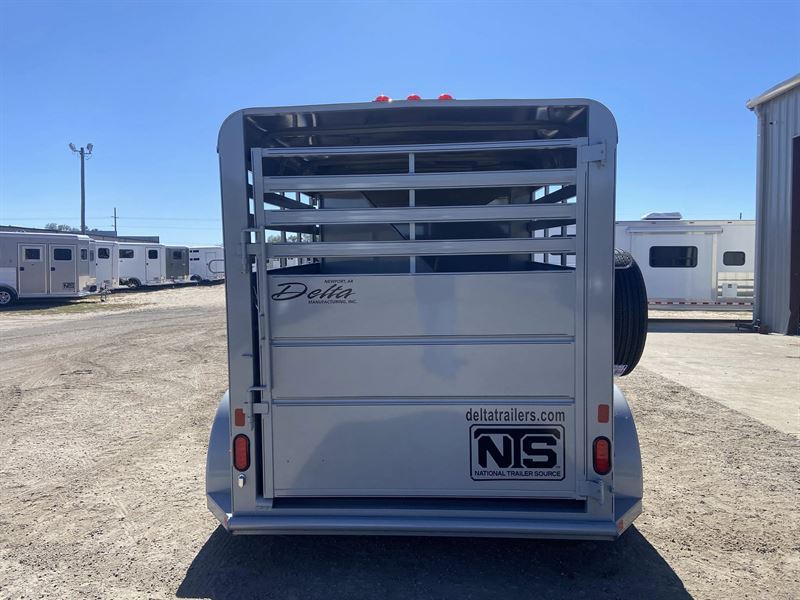 2026 Delta 2 horse bumper pull trailer