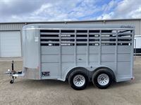2026 Stock horse Delta 14' Livestock Bumper Pull Trailer