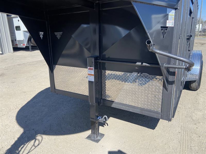 2026 Delta 3 horse gooseneck trailer