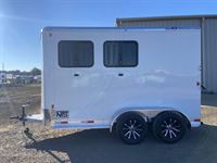 2026 2 horse Bar-M 2 Horse Bumper Pull Trailer