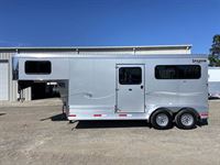 2026  horse Shadow 2 Horse Straight Load Gooseneck Trailer