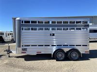 2026 Stock horse Shadow 16' Livestock Bumper Pull Trailer