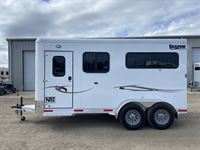 2026 2 horse Shadow 2 Horse Straight Load Bumper Pull Trailer