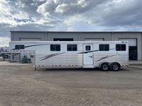 2024 4 horse 4-Star 4 Horse Head To Head Gooseneck Trailer