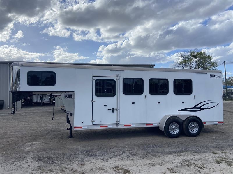 2023 Shadow 4 horse gooseneck trailer