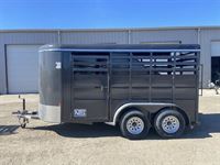 2026 2 horse Delta 2 Horse Bumper Pull Trailer