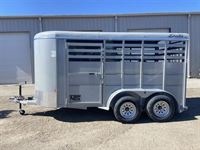 2026 2 horse Delta 2 Horse Bumper Pull Trailer