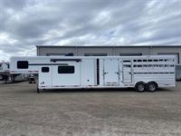 2026 Stock horse Lakota Trailers Colt 14' Livestock 13' Living Quarters